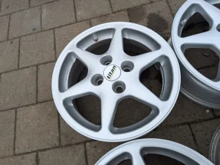 Alufelgen Opel Astra F G Corsa D Adam Tigra Fiat Punto 199 15 Zoll 6Jx15 ET 38 - Bild 5