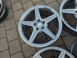Alufelgen Original Mercedes C-Klasse W205 AMG 7,5J+8,5Jx18 ET 44/49 5x112 - Bild 2
