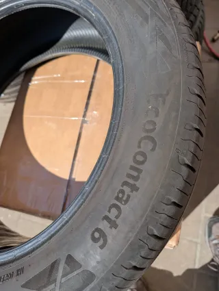 2x Sommerreifen 215/55 R17 98V Continental EcoContact 6 DOT 1122 5mm - Bild 3