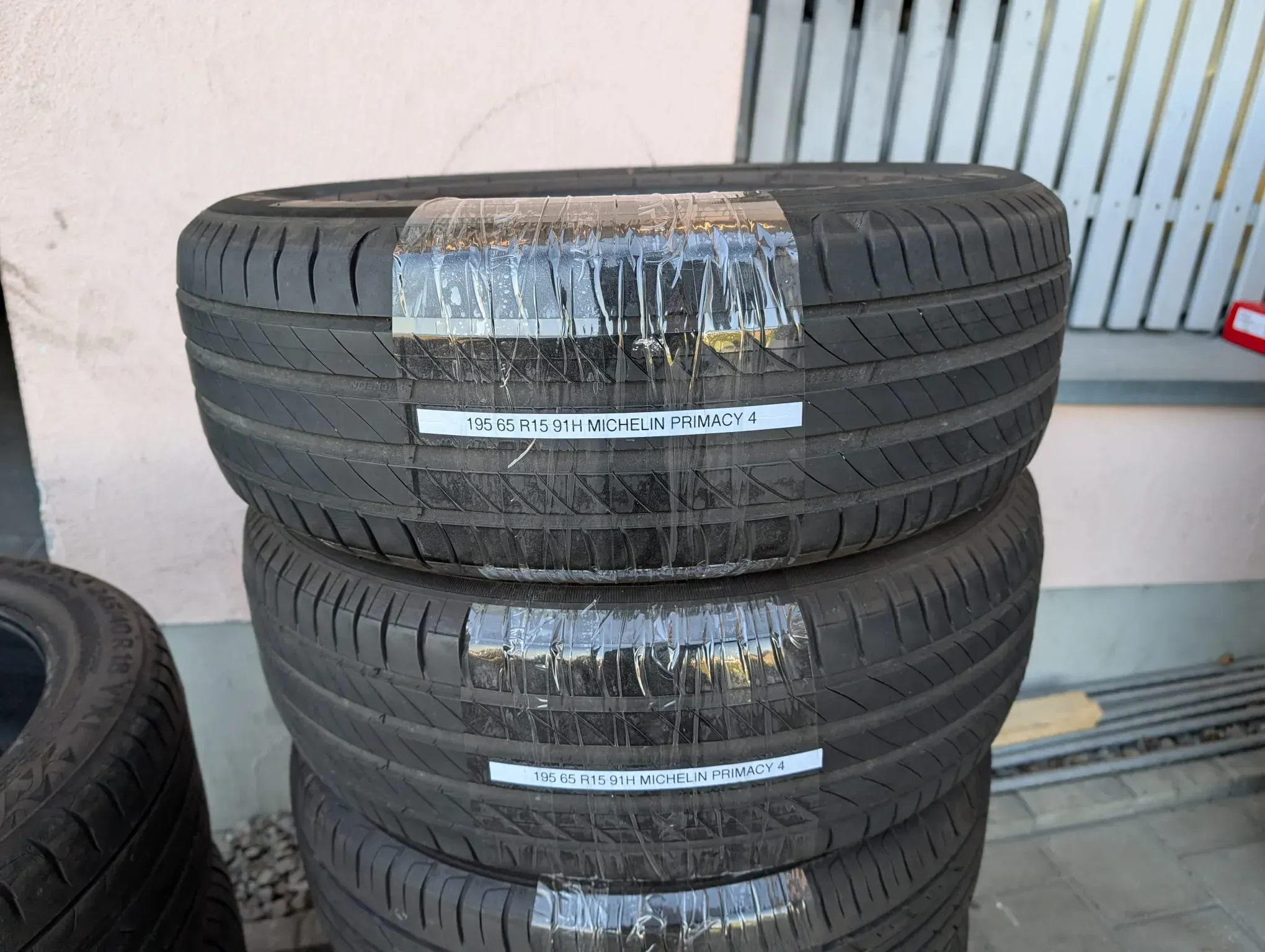 2x Sommerreifen 195/65 R15 91H Michelin Primacy 4 DOT 1421 5-6mm - Bild 1
