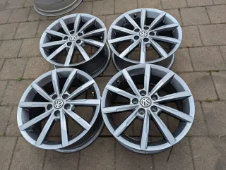 Alufelgen Original VW Polo 6R 6C 7Jx16 ET 46 5x100 6C0601025A - Bild 1