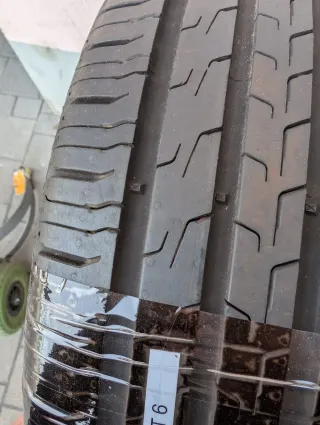 TOP! 2x Sommerreifen 195/65 R15 91V Continental EcoContact 6 DOT 2522 7mm - Bild 2