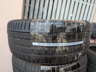 1x Sommerreifen 225/45 R17 91W Continental ContiSportContact 5 DOT 0319 5mm - Bild 1