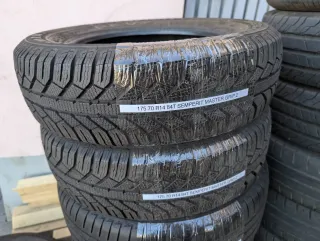 TOP! 2x Winterreifen 175/70 R14 84T Semperit Master-Grip 2 DOT 3520 7mm - Bild 1