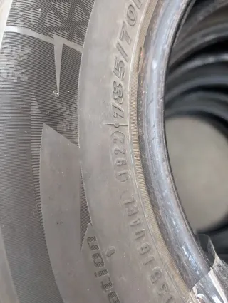 TOP! 4x Winterreifen 185/70 R14 88T Nexen WinGuard Snow G3 DOT 1922 7mm - Bild 4