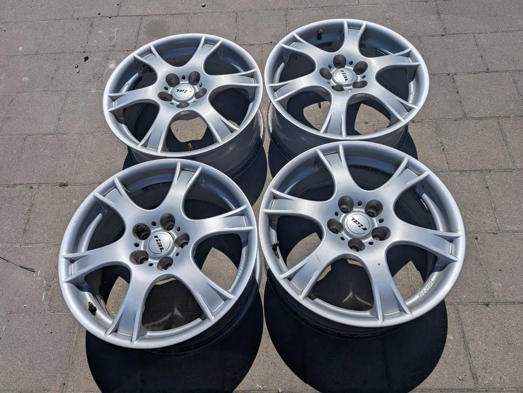 Alufelgen Ford Focus Mondeo S-Max Volvo Renault Megane  7Jx17 ET 45 5X108 - Bild 1