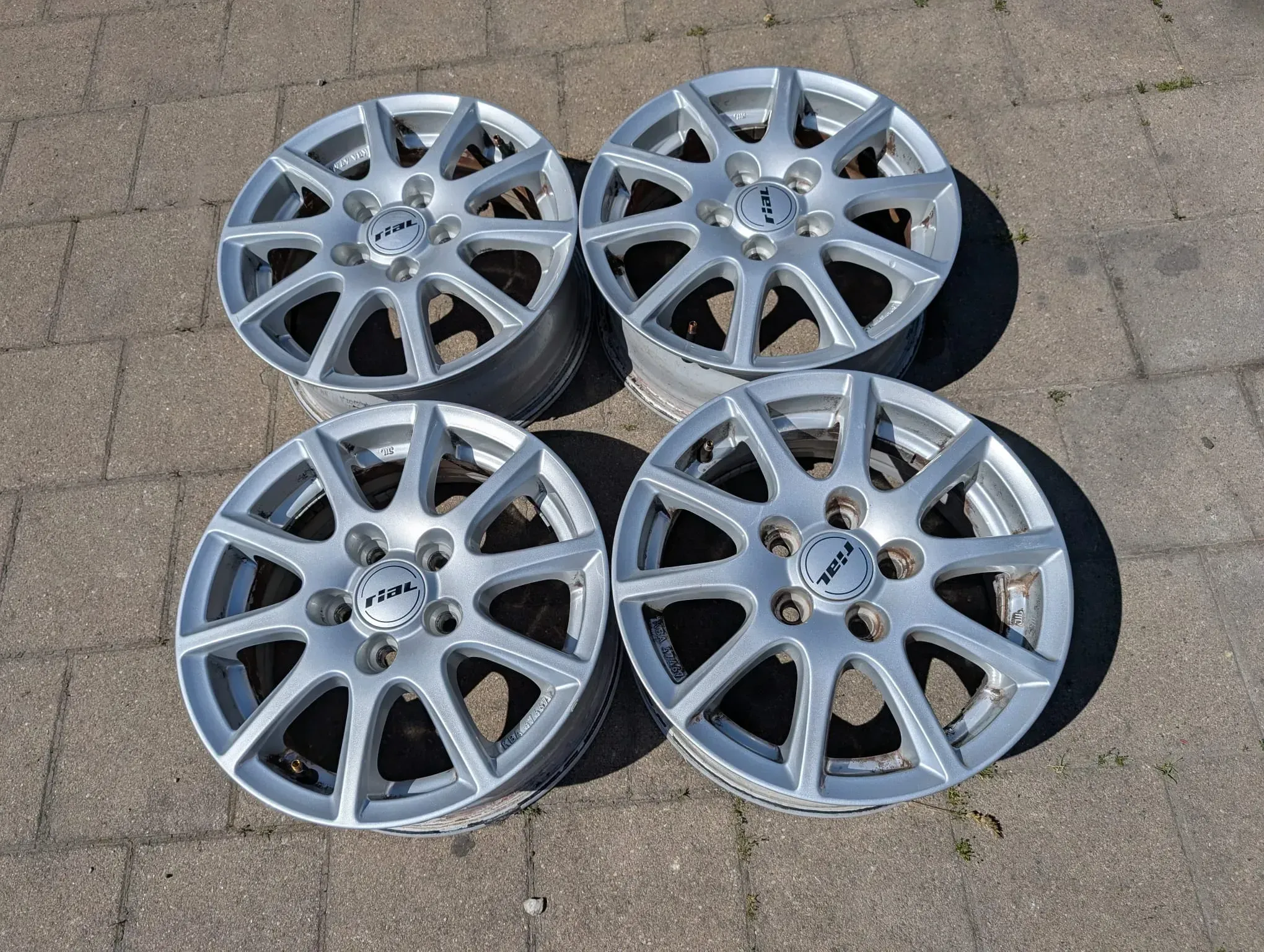 Alufelgen 14" VW Polo 9N 6R Fox Skoda Fabia Seat Ibiza 5,5Jx14 ET 40 5x100 - Bild 1
