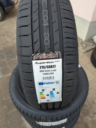 NEU! 4x Sommerreifen 215/55 R17 98W XL Arisun ZuperEco z-107 DOT 0526 - Bild 2