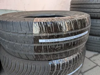 1x Allwetterreifen 215/70 R15C 109/107S Continental VanContact 4Seaaon DOT23 5mm - Bild 1