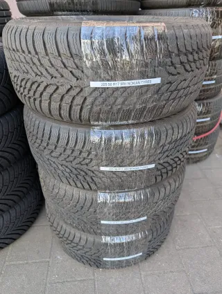 TOP! 4x Winterreifen 225/50 R17 98H Nokian WR Snowproof DOT 2022 8mm - Bild 1