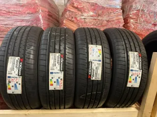 NEU! 4x Sommerreifen 215/55 R18 99V Yokohama BluEarth-XT ae61 DOT 4324 - Bild 1