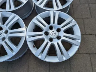 4x Alufelgen Original Opel Astra H Meriva B Zafira B 6,5Jx16 ET 39 5x110 - Bild 5