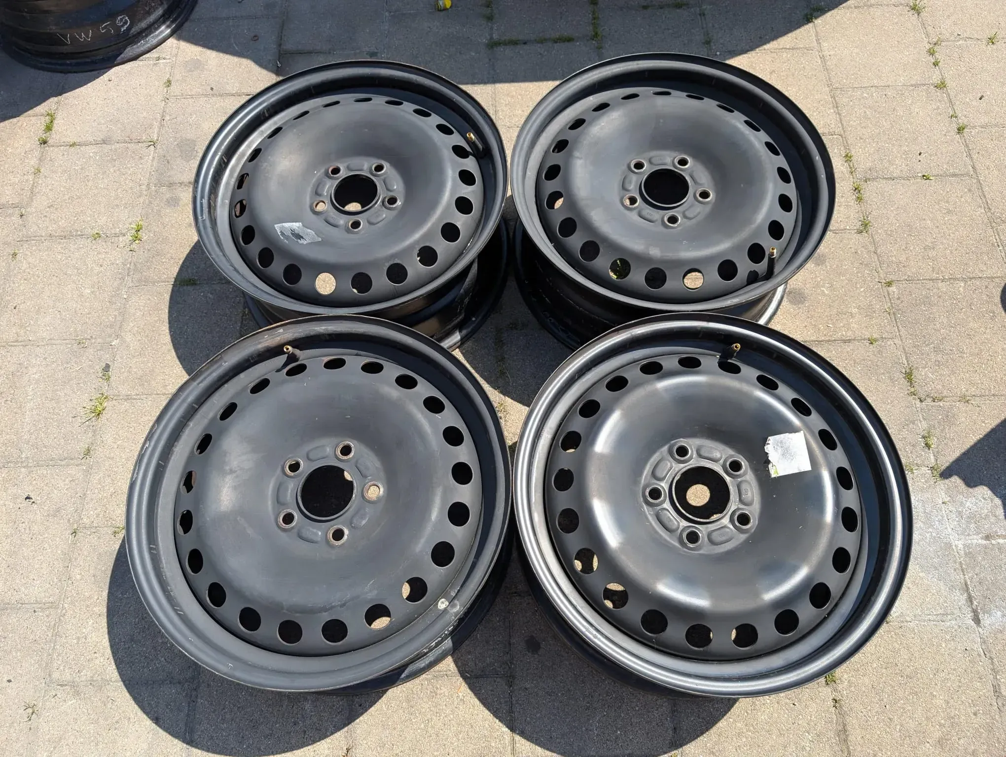 Stahlfelgen Ford Focus Mondeo C-Max S-Max 6.5Jx16 ET 50 5x108 - Bild 1