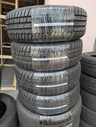 TOP! 4x Sommerreifen 185/60 R15 88H Strial High Performance DOT 0318 7mm - Bild 1