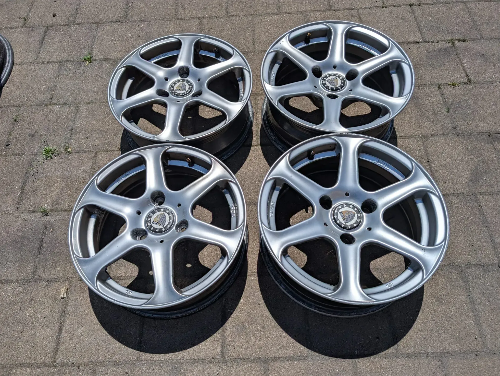 Alufelgen Smart ForTwo 450 5J+6Jx15 ET 27/0 3x112 KBA 45281 / KBA 45282 - Bild 1