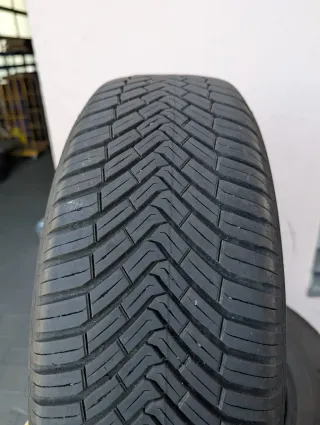 2x Allwetterreifen 195/65 R15 95H Continental AllSeasonContact 6-7mm DOT 0121 - Bild 2