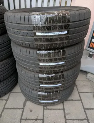 4x Sommerreifen 215/60 R17 96H Kumho Ecsta PS71 DOT 0825 6mm - Bild 1