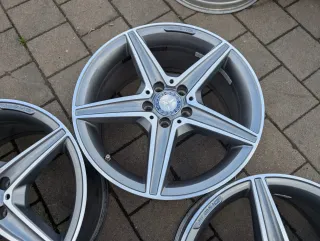 Alufelgen Original Mercedes C-Klasse W205 AMG 7,5J+8,5Jx18 ET 44/49 5x112 - Bild 4