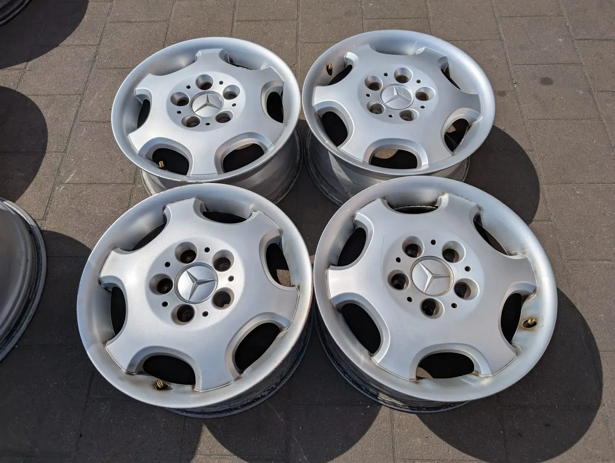Alufelgen Original Mercedes C-Klasse W202 6.5Jx15 ET 37 5x112 2024011802 - Bild 1