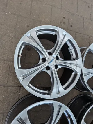 Alufelgen 18 Zoll VW Tiguan I Audi A6 4F Mercedes W203 W208 W209 W211 R171 8Jx18 - Bild 2