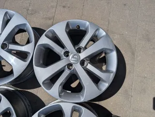 Alufelgen Original Dacia Sandero Logan 6Jx16 ET 40 4x100 Rdks - Bild 5