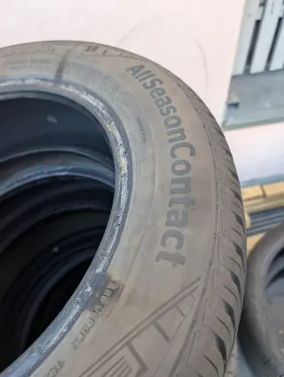 Top! 2x Allwetterreifen 185/65 R15 88H Continental AllSeasonContact 7mm DOT 1521 - Bild 3