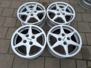 Alufelgen Opel Astra F G Corsa D Adam Tigra Fiat Punto 199 15 Zoll 6Jx15 ET 38 - Bild 1