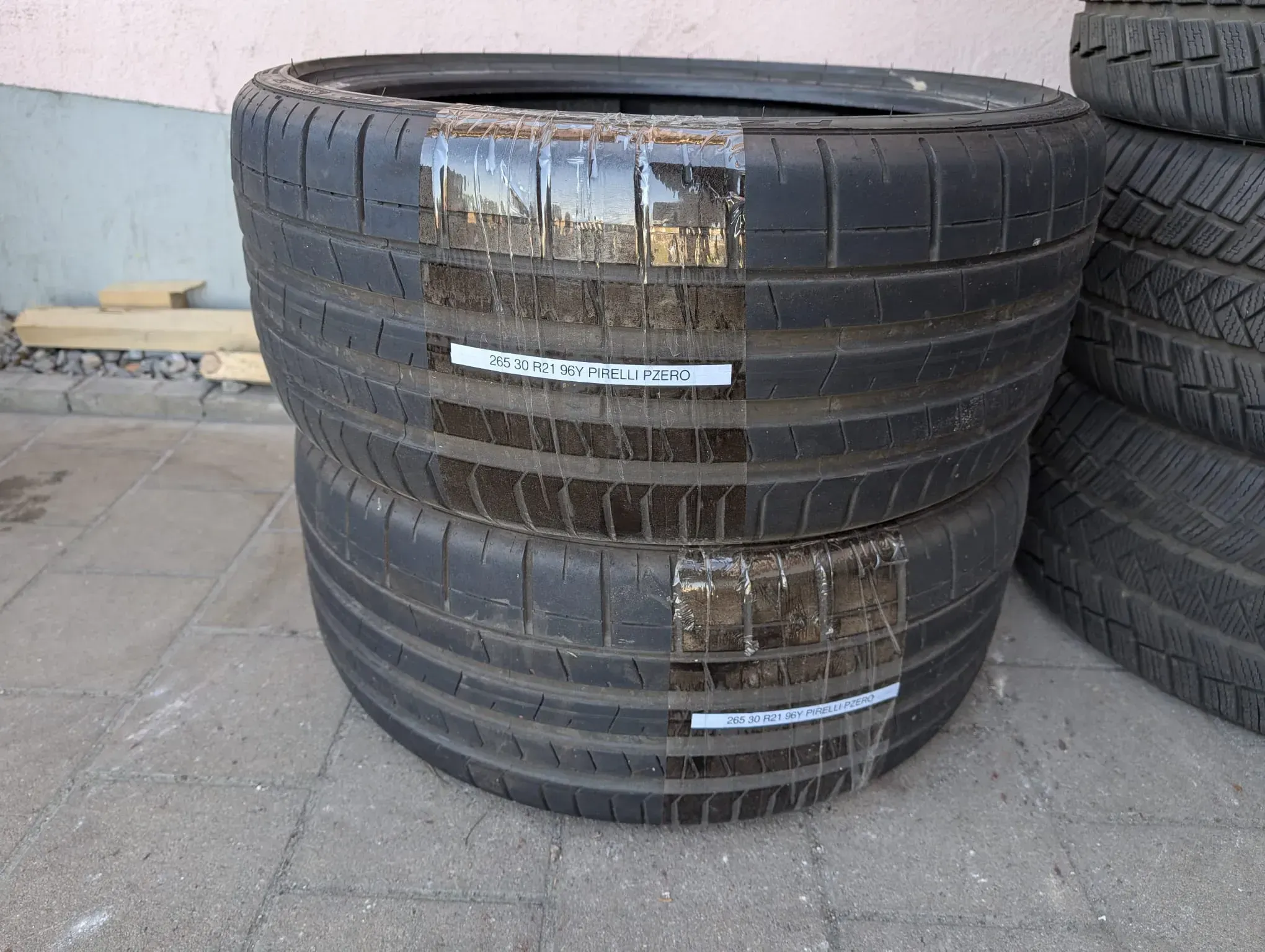 TOP! 2x Sommerreifen 265/30 R21 96Y R01 Pirelli PZero DOT 3823 7mm - Bild 1
