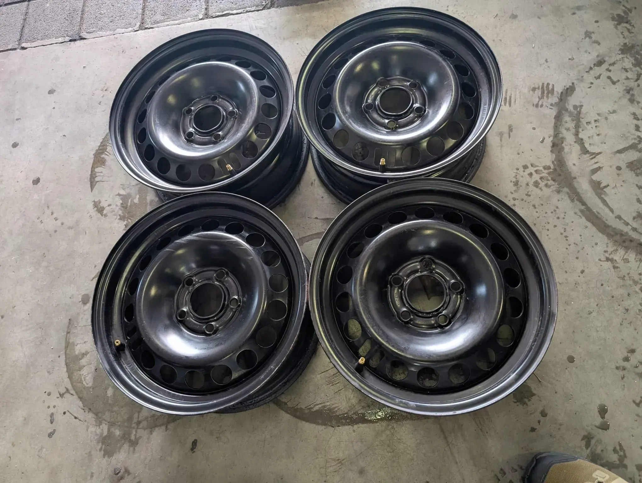 Stahlfelgen  Opel Vectra C Zafira B Astra H 6,5Jx15 ET 35 5x110 - Bild 1