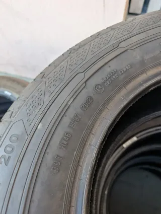 4x Sommerreifen 235/65 R16C 115/113R Continental ContiVanContact 200 DOT 2022 - Bild 5