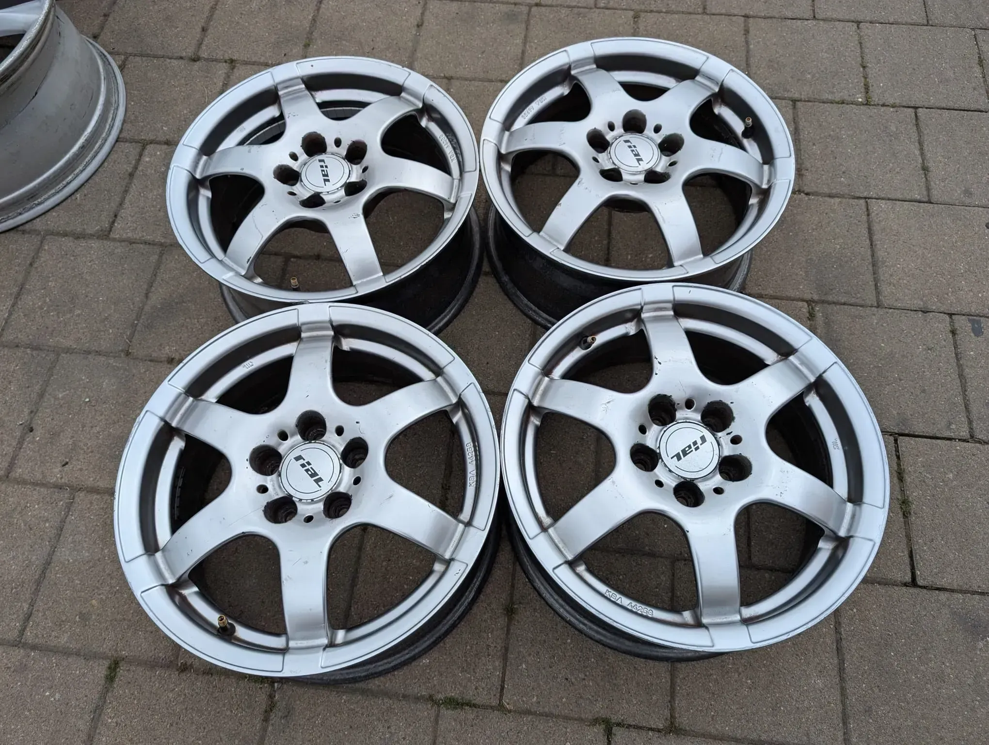 Alufelgen 15 Zoll Audi A3 8L VW Polo 9N Golf 4 New Beetle Skoda Fabia - Bild 1
