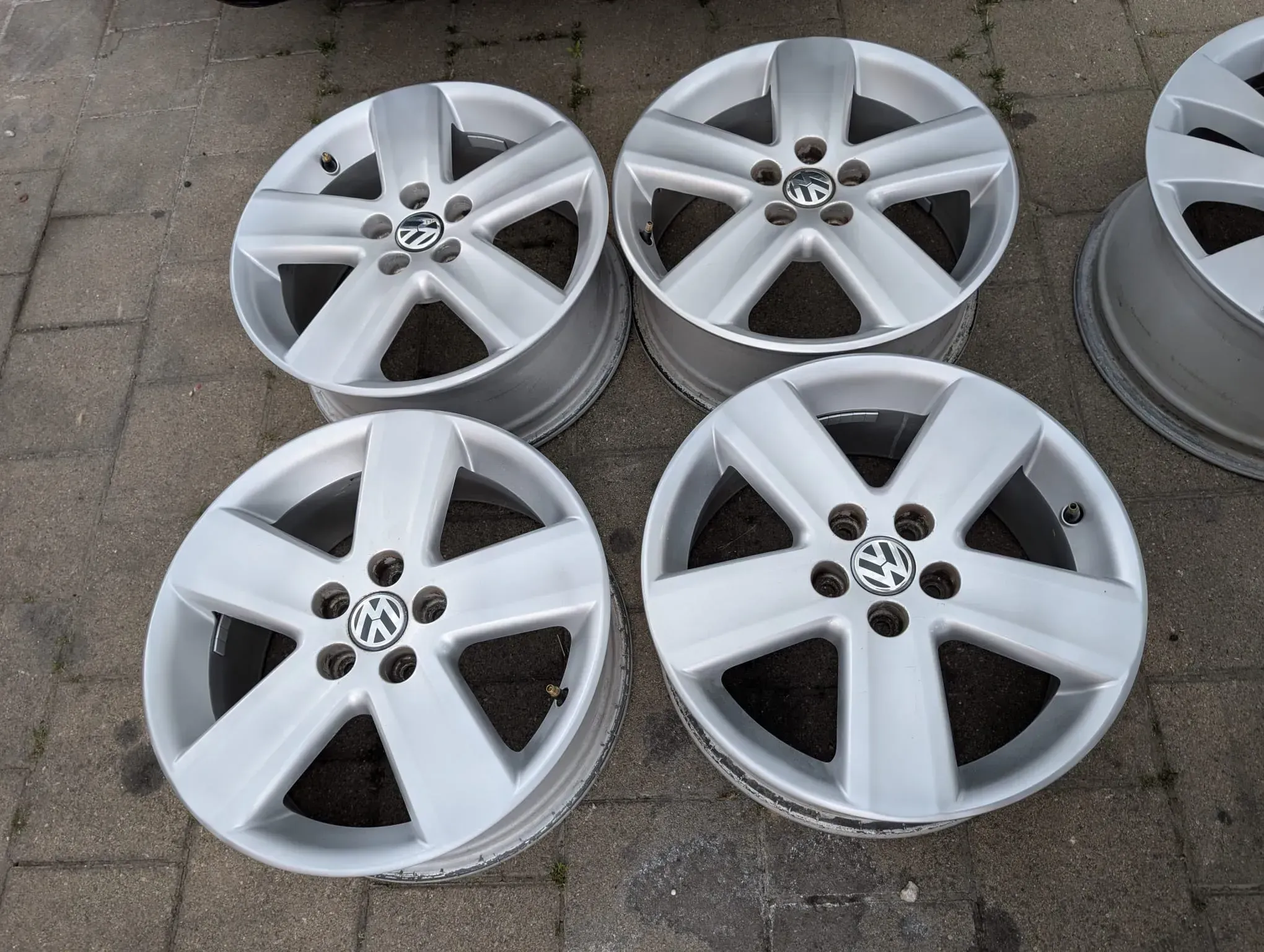 Alufelgen Original VW Polo 9N 6.5Jx16 ET 43 5x100 6Q0601025S - Bild 1