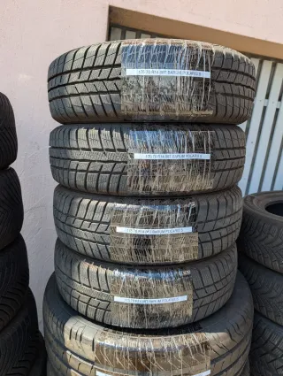 4x Winterreifen 175/70 R14 88T Barum Polaris 5 6-7mm DOT 2321 - Bild 1