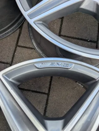 Alufelgen Original Mercedes C-Klasse W205 AMG 7,5J+8,5Jx18 ET 44/49 5x112 - Bild 9