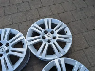 4x Alufelgen Original Opel Astra H Meriva B Zafira B 6,5Jx16 ET 39 5x110 - Bild 4