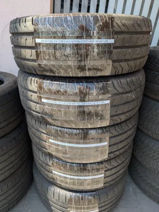 4x Sommerreifen 235/65 R16C 115/113R Continental ContiVanContact 200 DOT 2022 - Bild 1