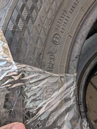 1x Allwetterreifen 215/70 R15C 109/107S Continental VanContact 4Seaaon DOT23 5mm - Bild 3