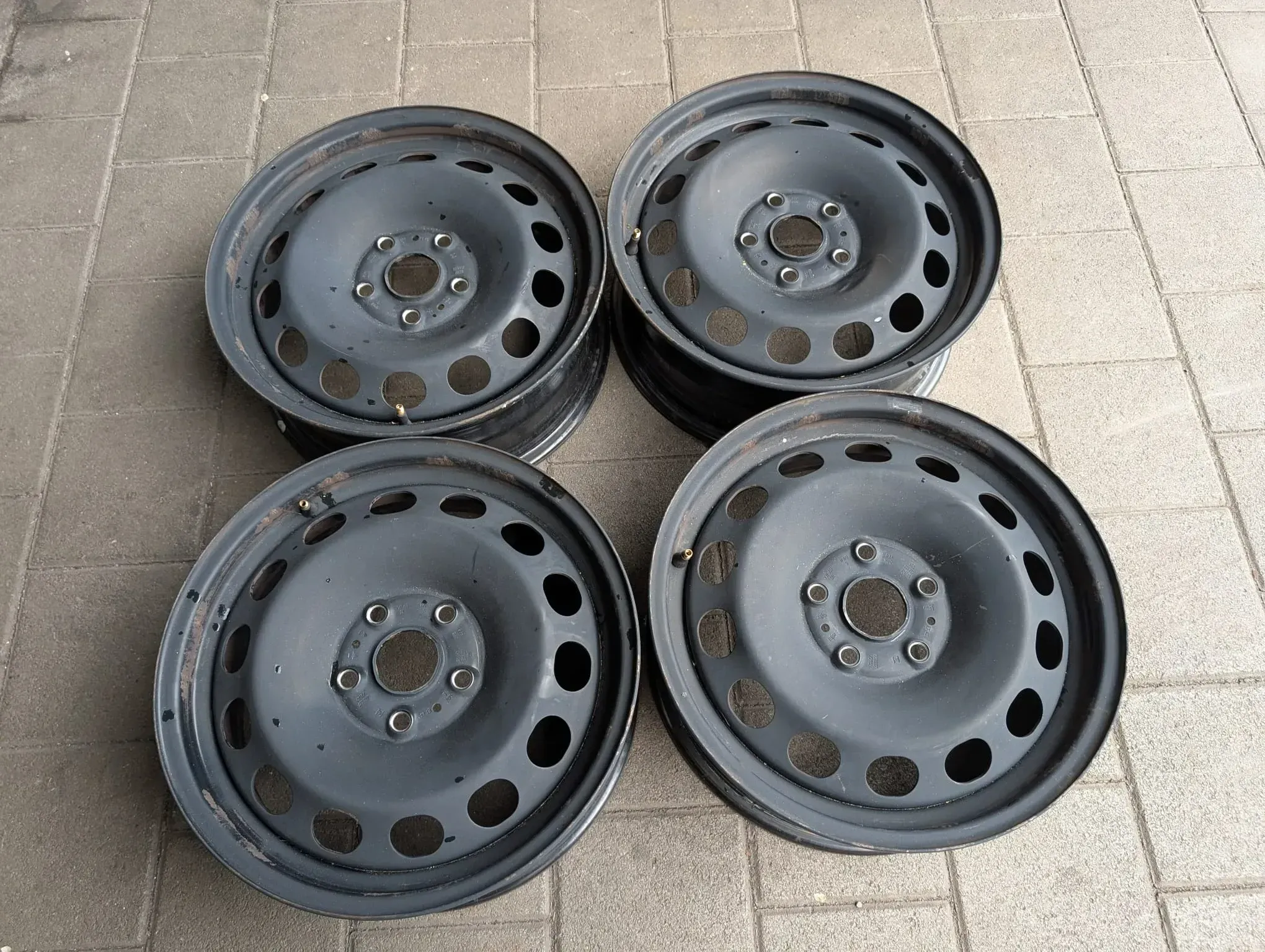Stahlfelgen Original VW T-Roc Golf VIII Audi Q2 Skoda Karoq Seat Ateca 6Jx16 - Bild 1