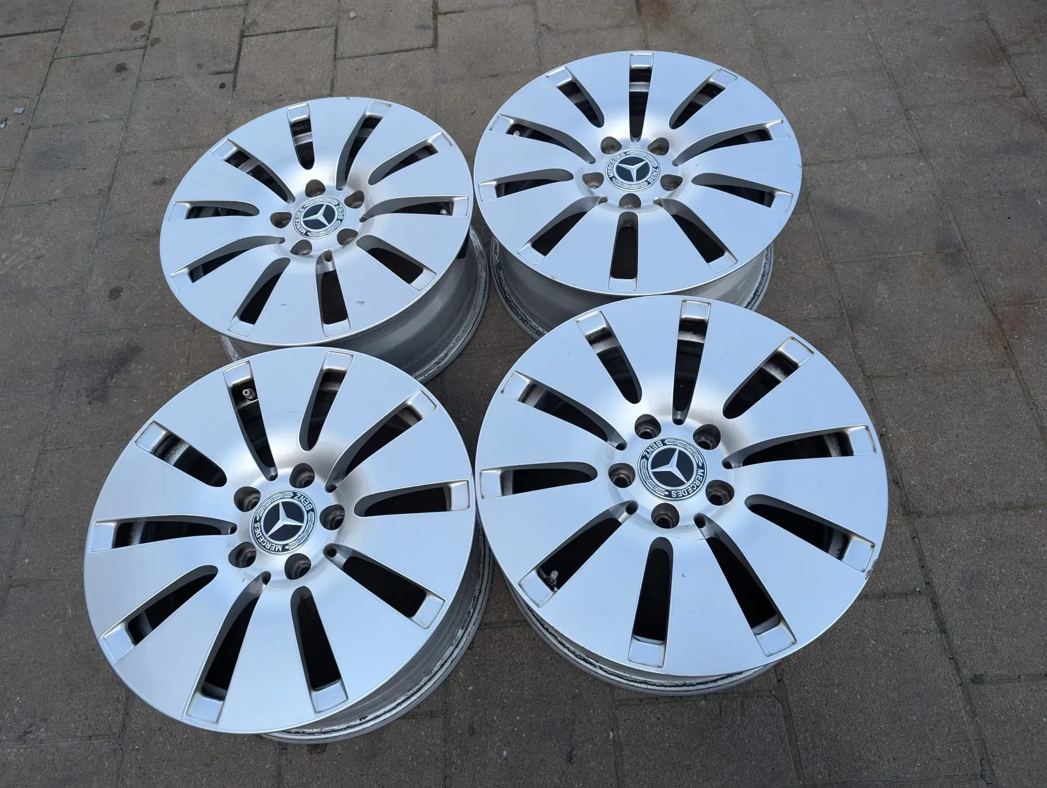 Alufelgen Original Mercedes C-Klasse W205 6,5Jx16 ET 38 5x112 RDKS A2054010100 - Bild 1