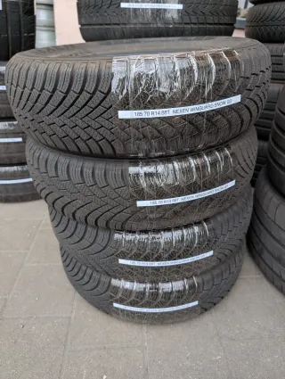 TOP! 4x Winterreifen 185/70 R14 88T Nexen WinGuard Snow G3 DOT 1922 7mm - Bild 1