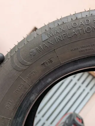 2x Sommerreifen 155/80 R13 84N Starco Kargotrail 5mm DOT 2718 - Bild 2