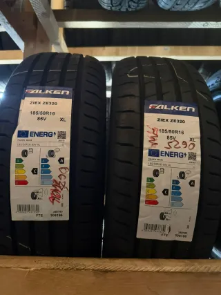 NEU! 2x Sommerreifen 185/50 R16 XL 85V Falken Ziex ZE320 DOT 0625 - Bild 1