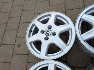 Alufelgen Original VW Golf 3 Joker 6Jx15 ET 45 4x100 1H0601025AE - Bild 2