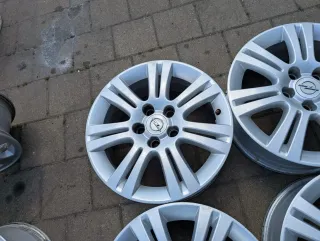 4x Alufelgen Original Opel Astra H Meriva B Zafira B 6,5Jx16 ET 39 5x110 - Bild 3