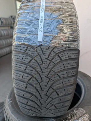 Top! 2x Winterreifen 205/55 R16 91H Goodyear Ultra Grip 6-7mm DOT 2618 - Bild 2