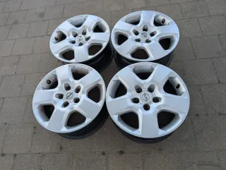 4x Stahlfelgen Original Opel Astra H Meriva B Zafira B 6,5Jx16 ET 39 5x110 - Bild 4