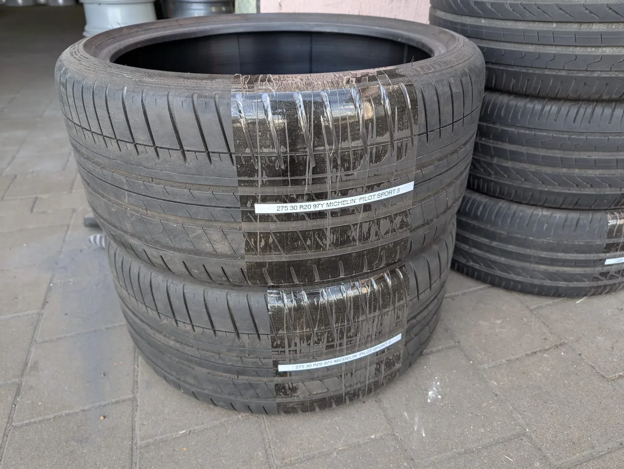 2x RunFlat Sommerreifen 275/30 R20 97Y Michelin Pilot Sport 3 6mm DOT 2921 - Bild 1