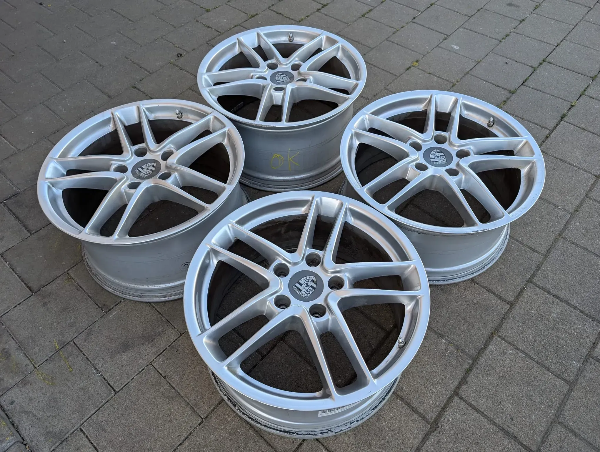 Alufelgen Original Porsche Panamera 970 Turbo II 9J/10Jx19 ET 60/61 5x130 RDKS - Bild 1