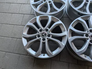 Alufelgen Original Mercedes C-Klasse W205 7Jx17 ET 48,5 5X112 RDKS A2054010200 - Bild 3
