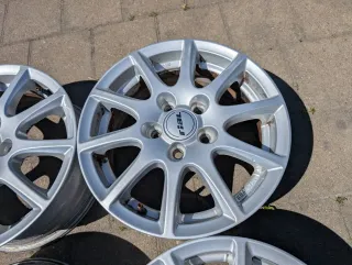 Alufelgen 14" VW Polo 9N 6R Fox Skoda Fabia Seat Ibiza 5,5Jx14 ET 40 5x100 - Bild 3